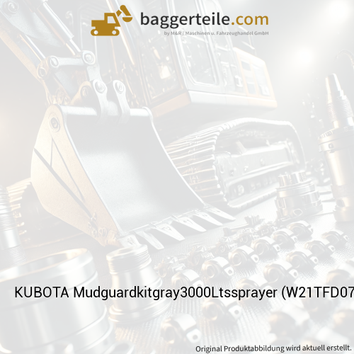 KUBOTA Mudguardkitgray3000Ltssprayer (W21TFD0762)