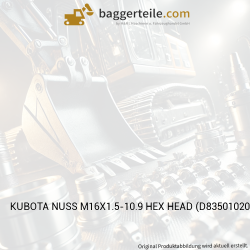 KUBOTA NUSS M16X1.5-10.9 HEX HEAD (D83501020.9)