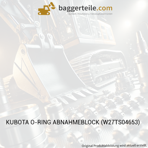 KUBOTA O-RING ABNAHMEBLOCK (W27TS04653)