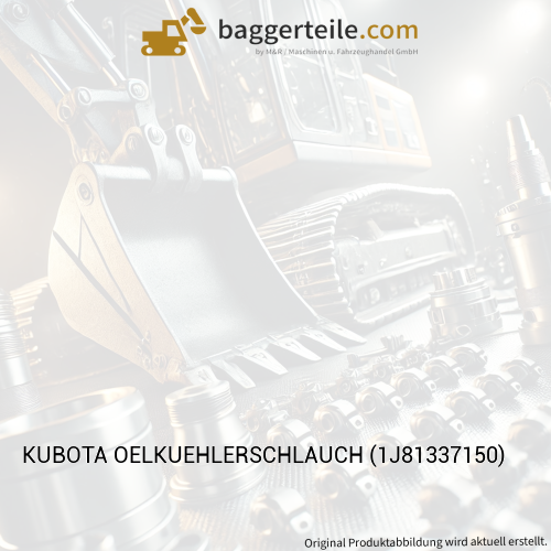 KUBOTA OELKUEHLERSCHLAUCH (1J81337150)