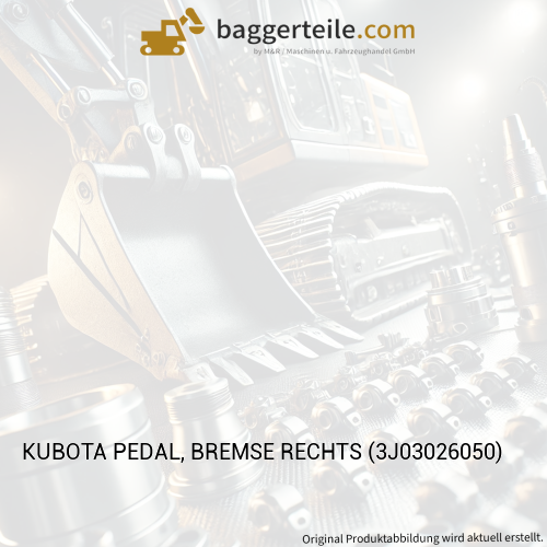 KUBOTA PEDAL, BREMSE RECHTS (3J03026050)