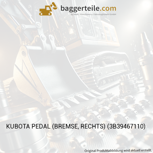 KUBOTA PEDAL (BREMSE, RECHTS) (3B39467110)