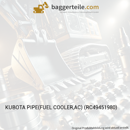 KUBOTA PIPE(FUEL COOLER,AC) (RC49451980)
