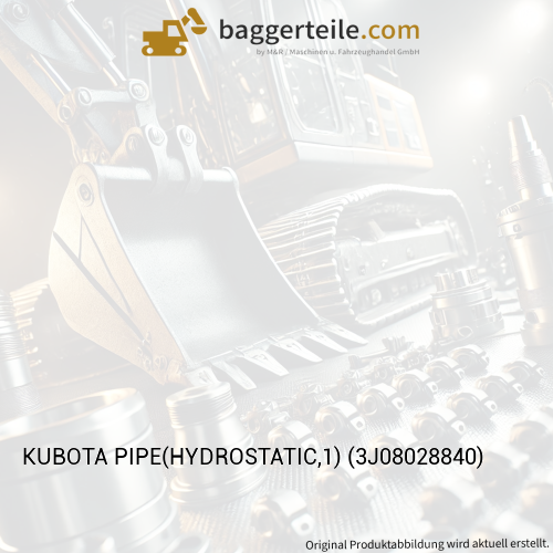 KUBOTA PIPE(HYDROSTATIC,1) (3J08028840)