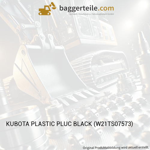KUBOTA PLASTIC PLUC BLACK (W21TS07573)