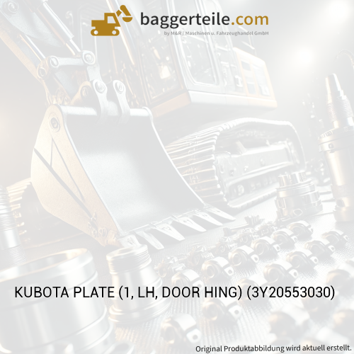 KUBOTA PLATE (1, LH, DOOR HING) (3Y20553030)
