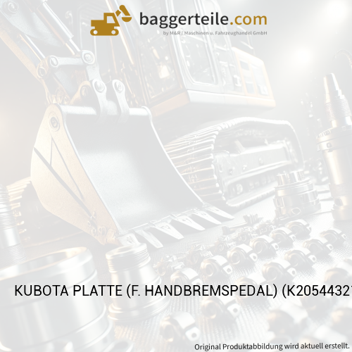 KUBOTA PLATTE (F. HANDBREMSPEDAL) (K205443210)