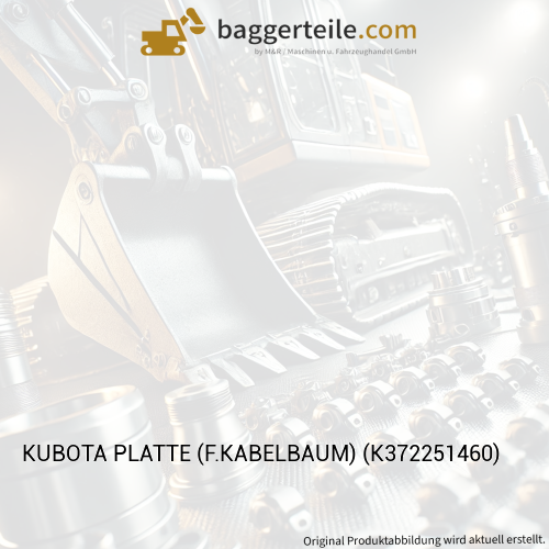KUBOTA PLATTE (F.KABELBAUM) (K372251460)