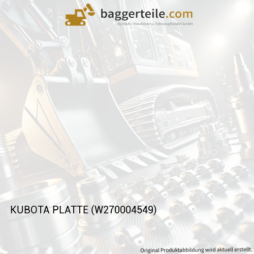 KUBOTA PLATTE (W270004549)