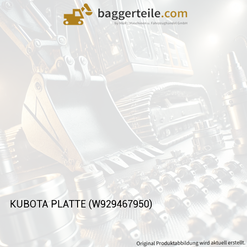 KUBOTA PLATTE (W929467950)