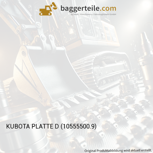 KUBOTA PLATTE D (10555500.9)