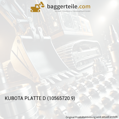 KUBOTA PLATTE D (10565720.9)