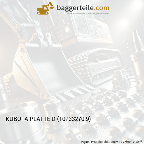 KUBOTA PLATTE D (10733270.9)