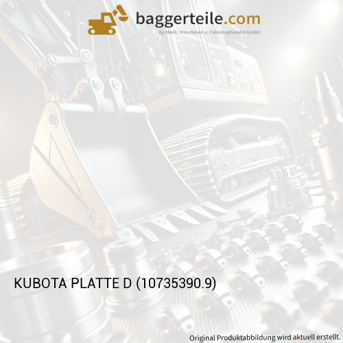 KUBOTA PLATTE D (10735390.9)