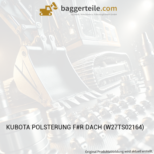 KUBOTA POLSTERUNG F#R DACH (W27TS02164)