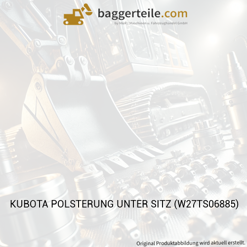 KUBOTA POLSTERUNG UNTER SITZ (W27TS06885)