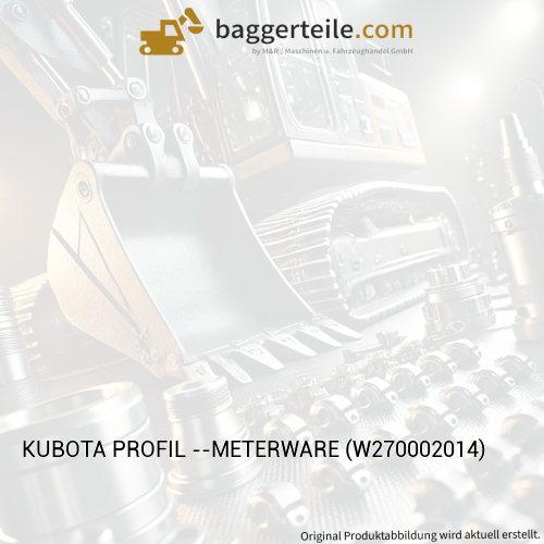 KUBOTA PROFIL --METERWARE (W270002014)