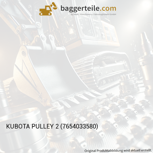 KUBOTA PULLEY 2 (7654033580)