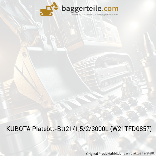 KUBOTA Platebtt-Btt21/1,5/2/3000L (W21TFD0857)