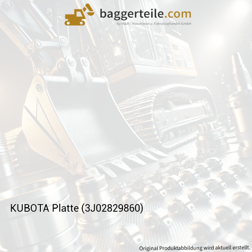 KUBOTA Platte (3J02829860)