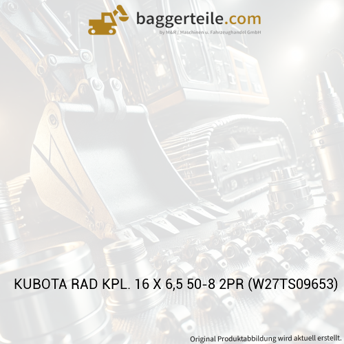 KUBOTA RAD KPL. 16 X 6,5 50-8 2PR (W27TS09653)