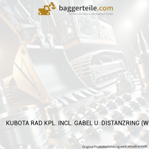KUBOTA RAD KPL. INCL. GABEL U. DISTANZRING (W27TS05332)