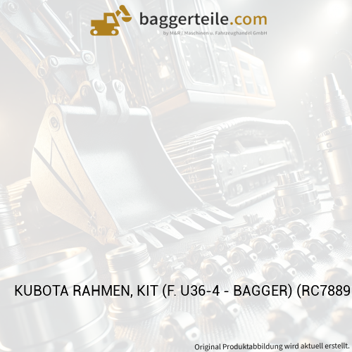 KUBOTA RAHMEN, KIT (F. U36-4 - BAGGER) (RC78891595)
