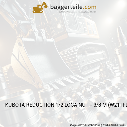 KUBOTA REDUCTION 1/2 LOCA NUT - 3/8 M (W21TFD1127)