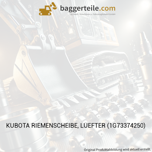 KUBOTA RIEMENSCHEIBE, LUEFTER (1G73374250)