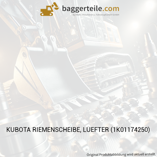 KUBOTA RIEMENSCHEIBE, LUEFTER (1K01174250)