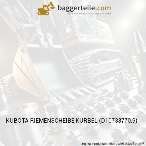KUBOTA RIEMENSCHEIBE,KURBEL (D10733770.9)