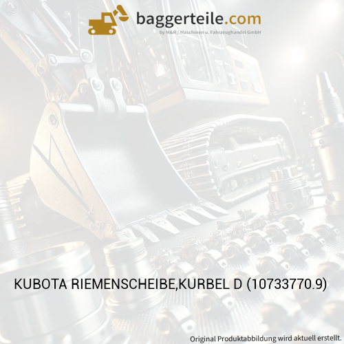 KUBOTA RIEMENSCHEIBE,KURBEL D (10733770.9)