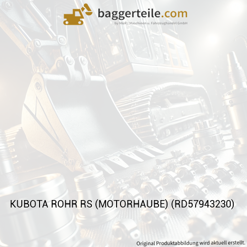 KUBOTA ROHR RS (MOTORHAUBE) (RD57943230)
