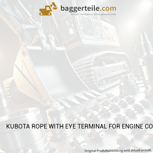 KUBOTA ROPE WITH EYE TERMINAL FOR ENGINE COVER (W21CSH0089)
