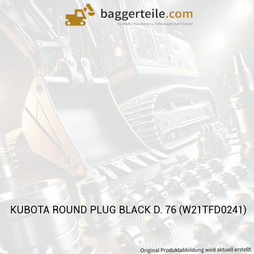 KUBOTA ROUND PLUG BLACK D. 76 (W21TFD0241)