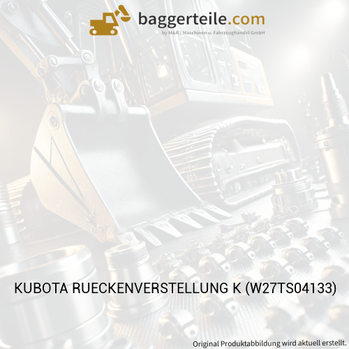 KUBOTA RUECKENVERSTELLUNG K (W27TS04133)
