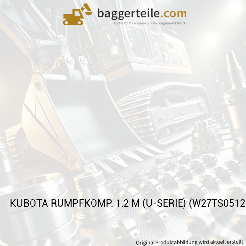 KUBOTA RUMPFKOMP. 1.2 M (U-SERIE) (W27TS05123)