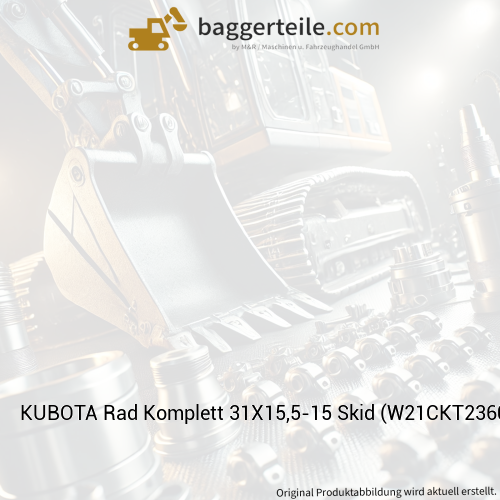 KUBOTA Rad Komplett 31X15,5-15 Skid (W21CKT2360)