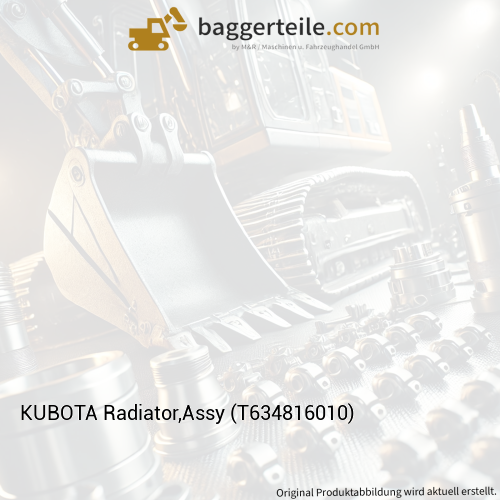 KUBOTA Radiator,Assy (T634816010)