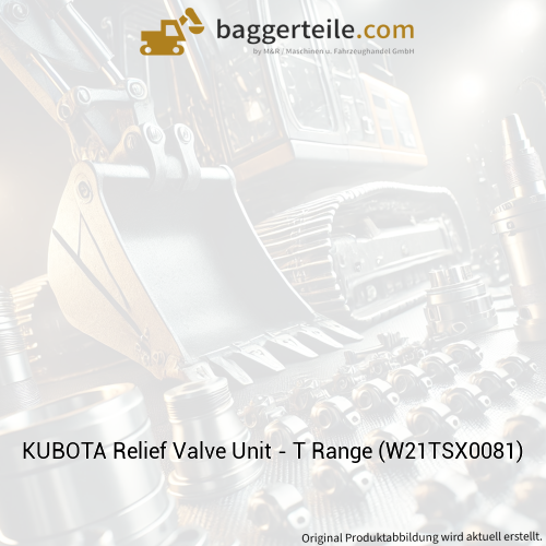 KUBOTA Relief Valve Unit - T Range (W21TSX0081)