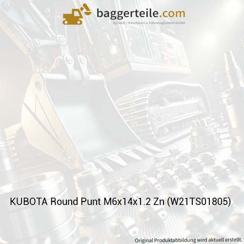 KUBOTA Round Punt M6x14x1.2 Zn (W21TS01805)