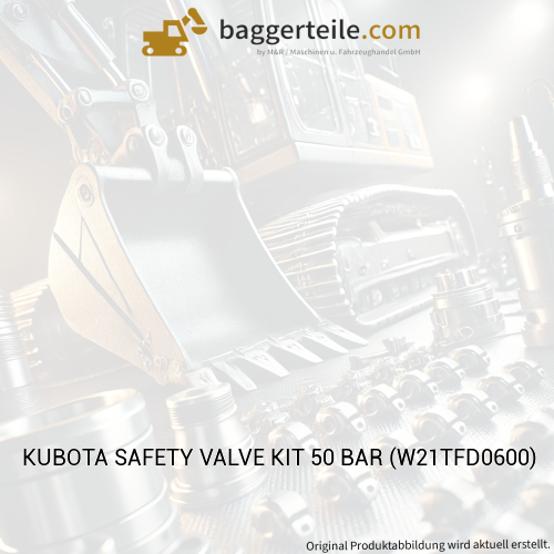 KUBOTA SAFETY VALVE KIT 50 BAR (W21TFD0600)