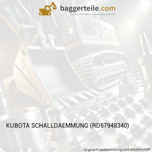 KUBOTA SCHALLDAEMMUNG (RD57948340)