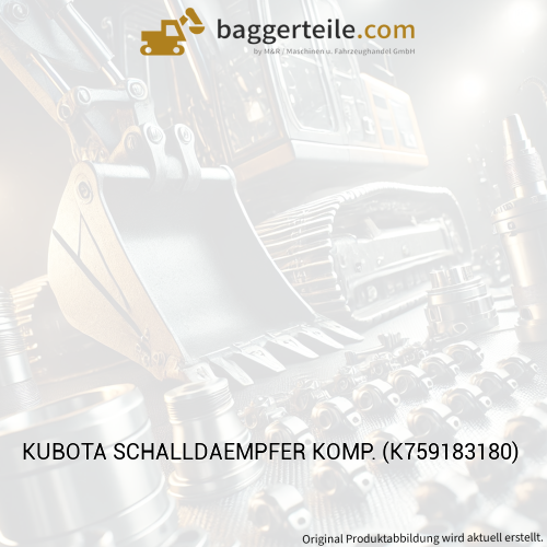KUBOTA SCHALLDAEMPFER KOMP. (K759183180)
