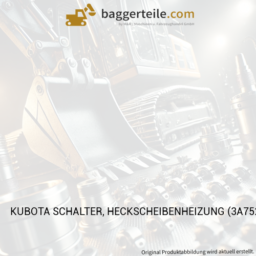 KUBOTA SCHALTER, HECKSCHEIBENHEIZUNG (3A75275100)