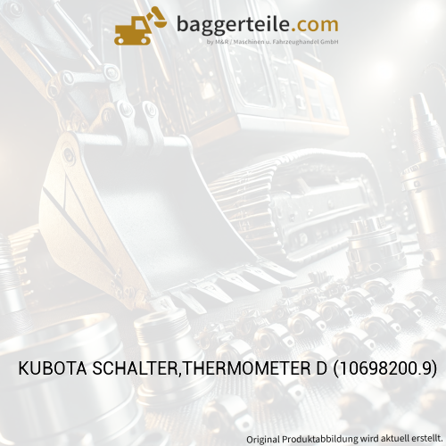 KUBOTA SCHALTER,THERMOMETER D (10698200.9)