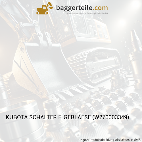 KUBOTA SCHALTER F. GEBLAESE (W270003349)