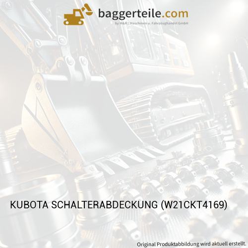 KUBOTA SCHALTERABDECKUNG (W21CKT4169)