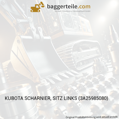 KUBOTA SCHARNIER, SITZ LINKS (3A25985080)