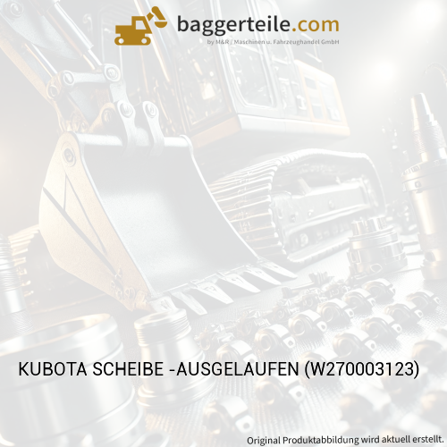 KUBOTA SCHEIBE -AUSGELAUFEN (W270003123)